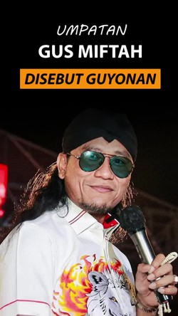 Video: Kala Umpatan Gus Miftah ke Penjual Es Teh Disebut Guyonan Semata