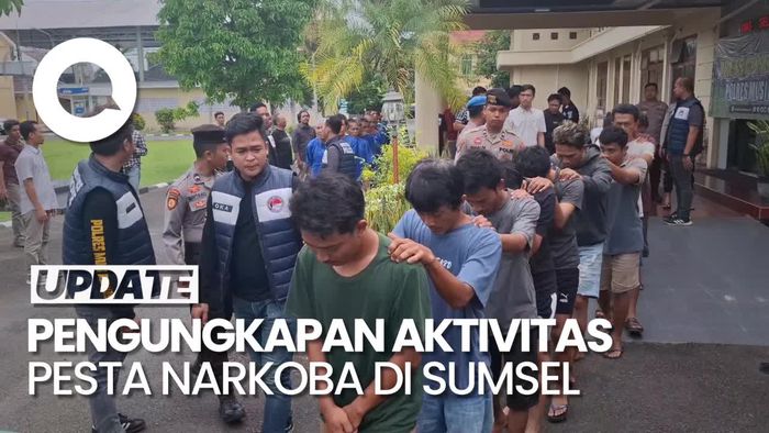 Video: Polisi Bongkar Kafe Tempat Pesta Narkoba di Musi Rawas, 13 Orang Diamankan
