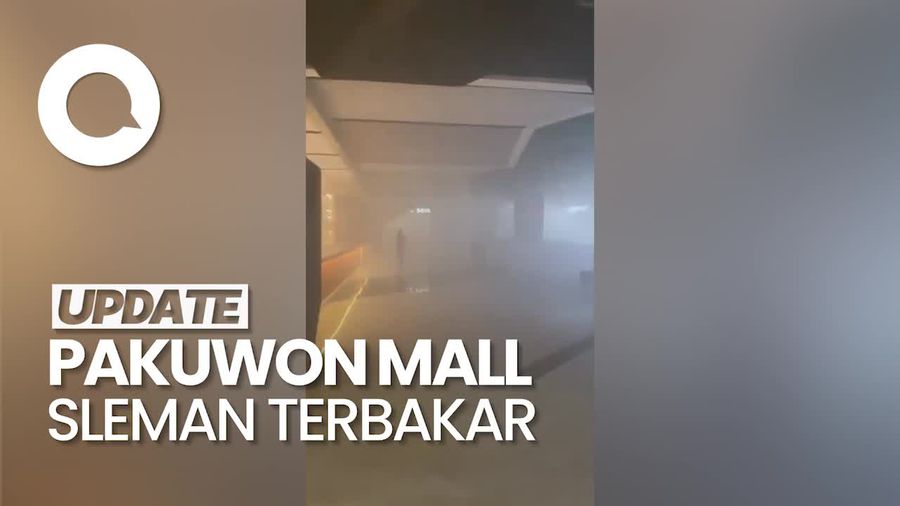 Video: Pakuwon Mall Jogja Kebakaran, Pengunjung Panik Berlarian