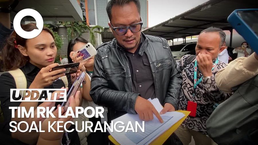 Video: Tim RK-Suswono Datangi Bawaslu Lapor Adanya Main Mata di Pilkada Jakarta