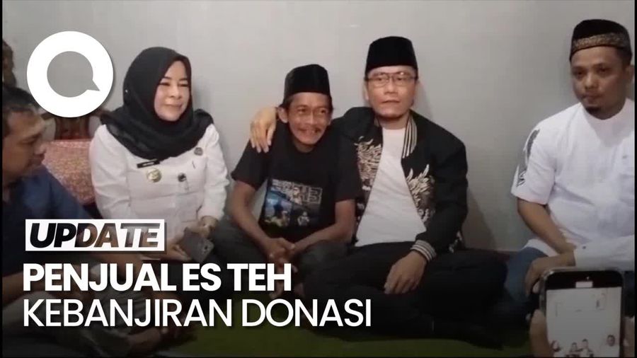 Video: Penjual Es Teh yang Viral Diolok-olok Gus Miftah Kebanjiran Donasi