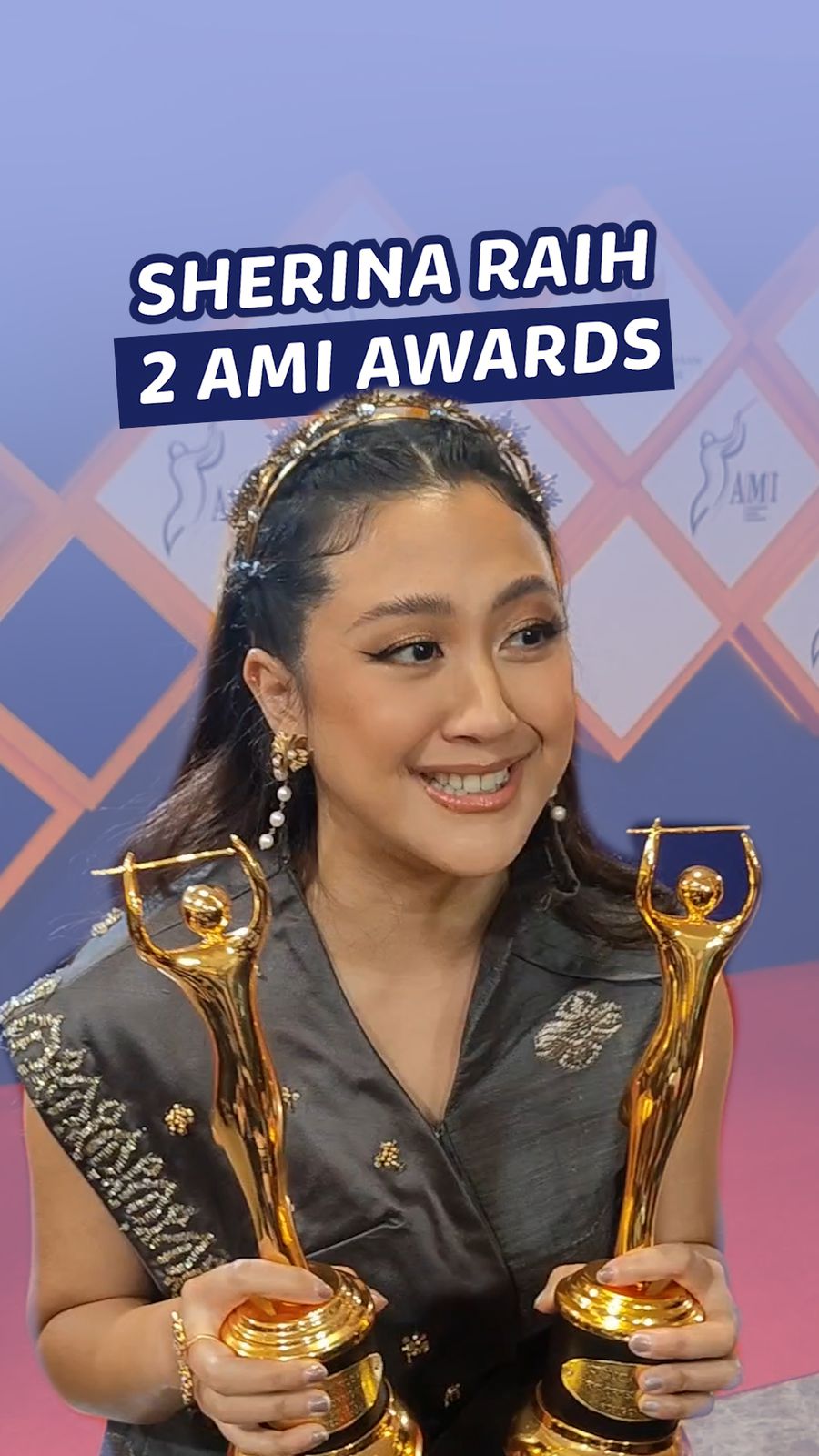 Video Sherina Raih AMI Awards: Ada Hikmahnya Mandi Cuma 6 Kali Sebulan