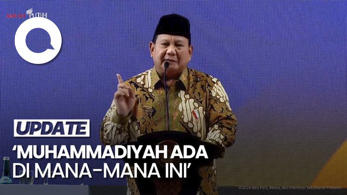 Video Prabowo: Jangan Saya Dituduh Banyak Pilih Kader Muhammadiyah