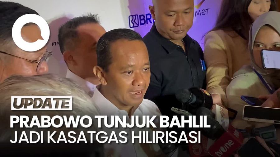 Video: Bahlil Ditunjuk Prabowo Jadi Ketua Satgas Hilirisasi