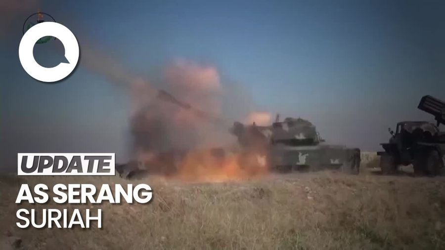 Video: Militer AS Serang Sistem Persenjataan di Suriah Timur 