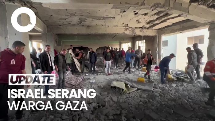 Video: Pilu! Warga Gaza Diserang Israel saat Menunggu Makanan, 6 Orang Tewas
