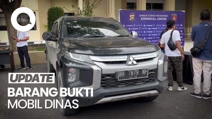 Video: Polda Jambi Sita Mobil Pelat Merah di Kasus Perusakan Kotak Suara