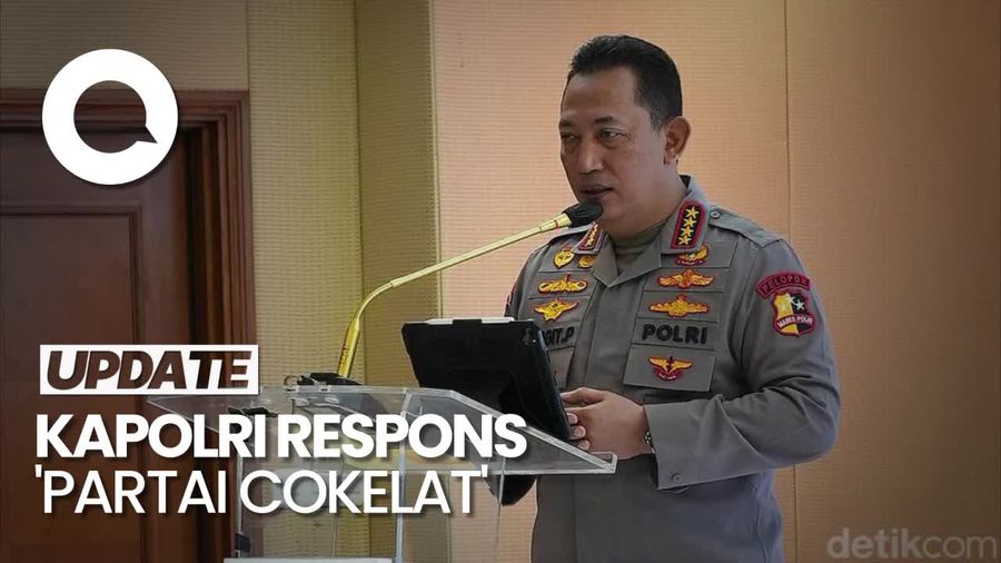 Video Respons Kapolri saat Ditanya soal Partai Cokelat di Pilkada 2024