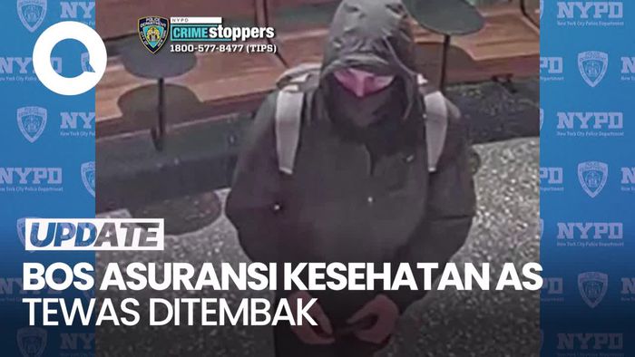 Video: Tampang Pelaku Penembakan Bos Asuransi Kesehatan Terbesar di AS