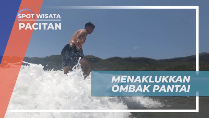 Menaklukkan Ombak Besar Pantai Telengria, Pacitan