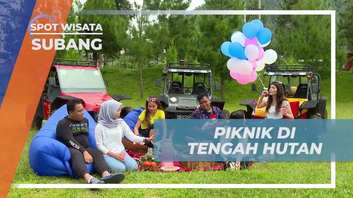 Piknik Menyenangkan di Tengah Hutan Subang