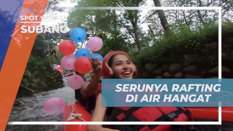 Rafting Penuh Tantangan di Sungai Hangat Subang