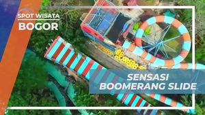 Mencoba Sensasi Boomerang Slide di Mekarsari, Bogor