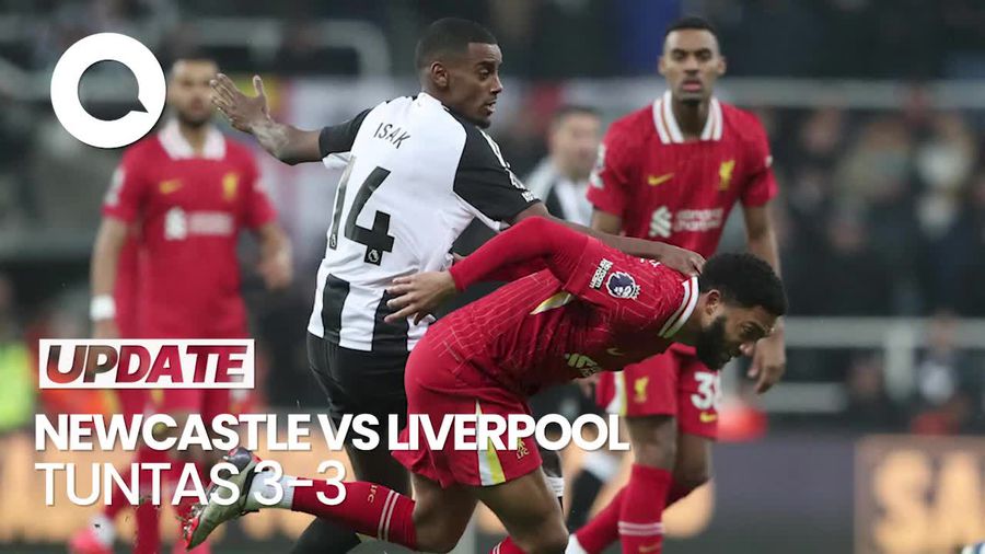Video Momen Sengit Newcastle Vs Liverpool Saling Balas Gol