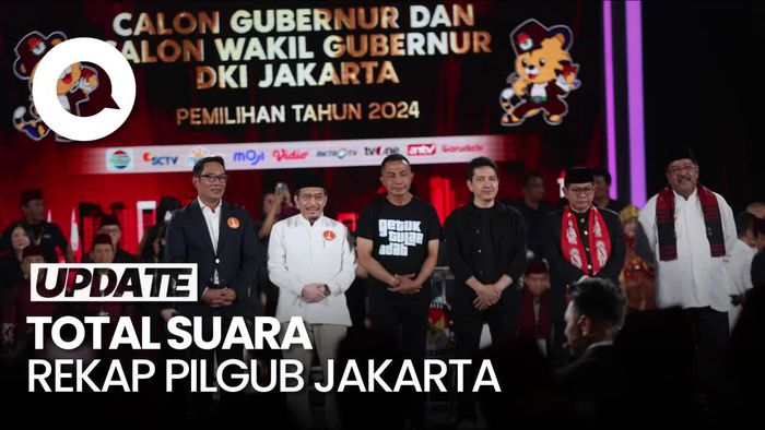 Video Hasil Rekapitulasi Pilgub Jakarta: Pramono-Rano 50,07%