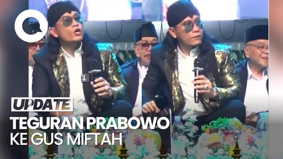 Video: Prabowo Tegur Gus Miftah Lewat Seskab soal Olok-olok Tukang Es Teh
