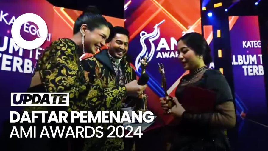 Video Para Pemenang AMI Awards 2024: Bernadya hingga Salma Salsabil