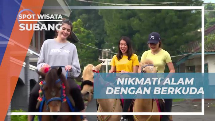 Menikmati Alam Subang dengan Berkuda di Resort