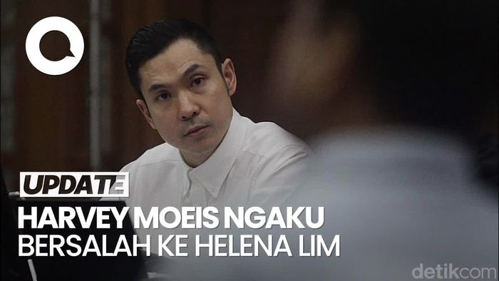 Video Harvey Moeis Ngaku Bersalah ke Helena Lim: Karena Saya, Dia Masuk Penjara