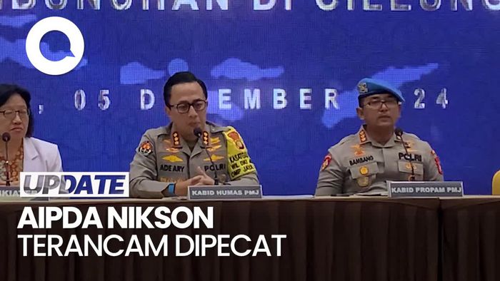 Video: Aipda Nikson yang Bunuh Ibu Kandung Terancam Dipecat Polri
