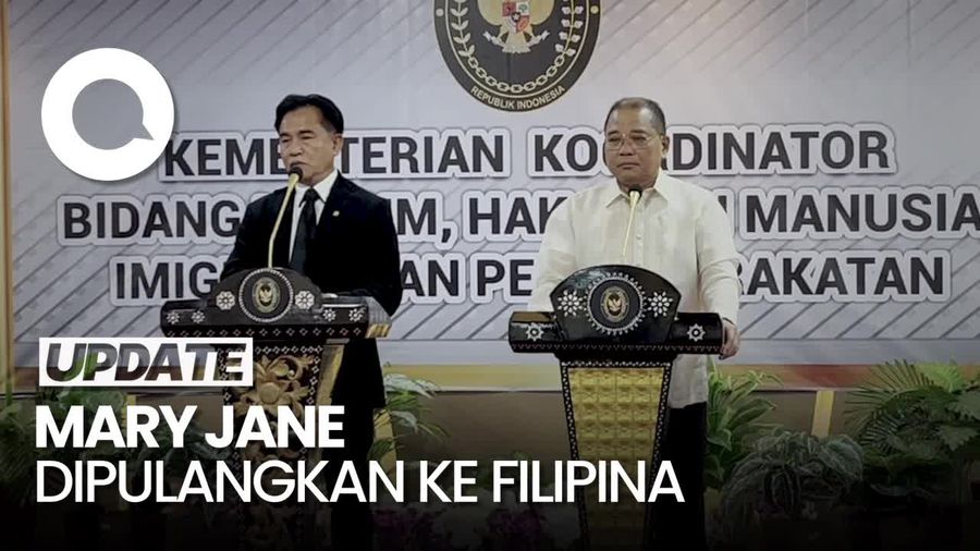 Video Yusril: RI Tak Beri Grasi Mary Jane, Tapi Sepakat Pulangkan ke Filipina