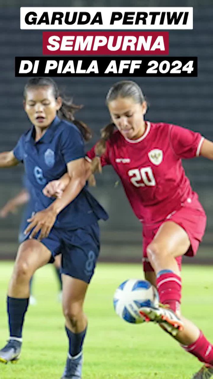 Video: Statistik Apik Timnas Putri RI yang Juarai Piala AFF 2024