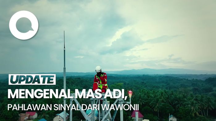 Mengenal Mas Adi, Pahlawan Sinyal dari Wawonii