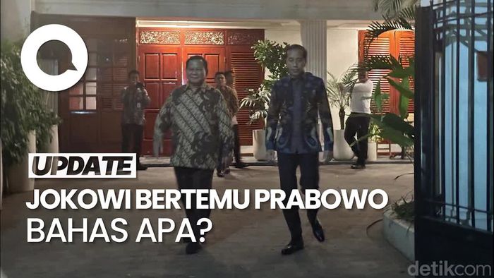 Video Jokowi Ngaku Kangen Lalu Temui Prabowo di Kertanegara
