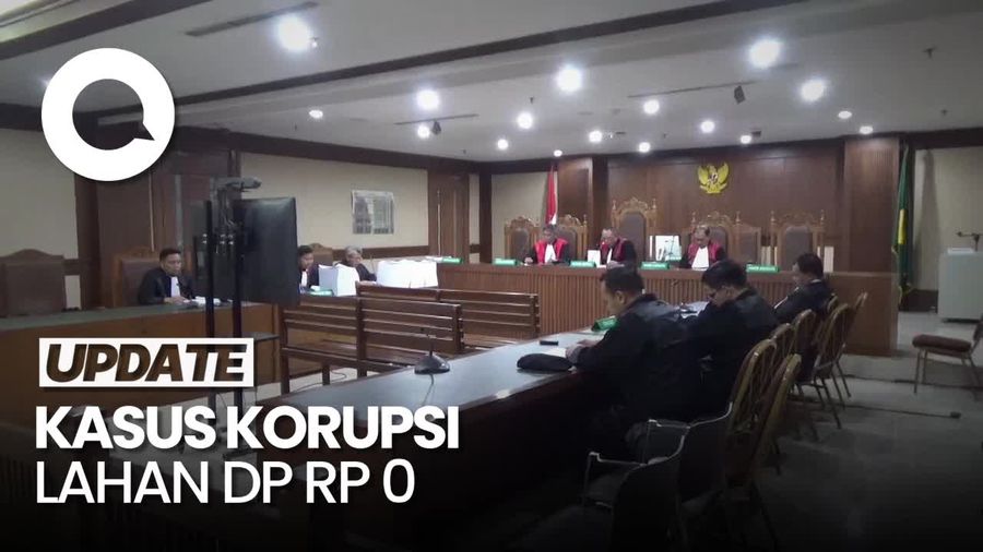 Video: 2 Terdakwa Korupsi Lahan Dp Rp 0 Dituntut 9 dan 7 Tahun Penjara