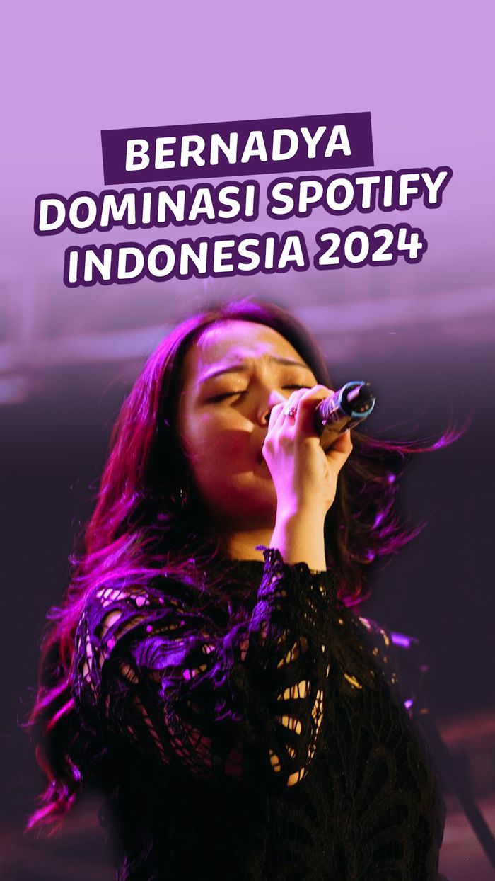 Video: Bernadya Jadi Ratu Spotify Indonesia 2024