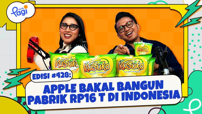 Apple Bakal Bangun Pabrik Rp16 T di Indonesia