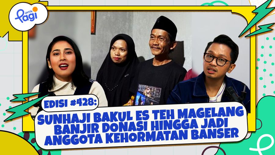 Sunhaji Bakul Es Teh Magelang Banjir Donasi hingga Jadi Anggota Kehormatan Banser