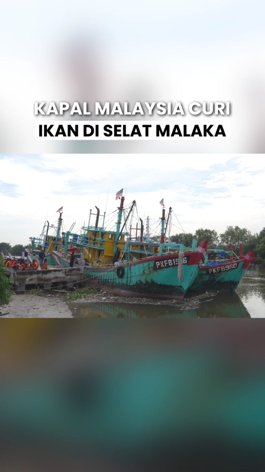 Video: Detik-detik Penangkapan 3 Kapal Malaysia, Curi Ikan di Selat Malaka!