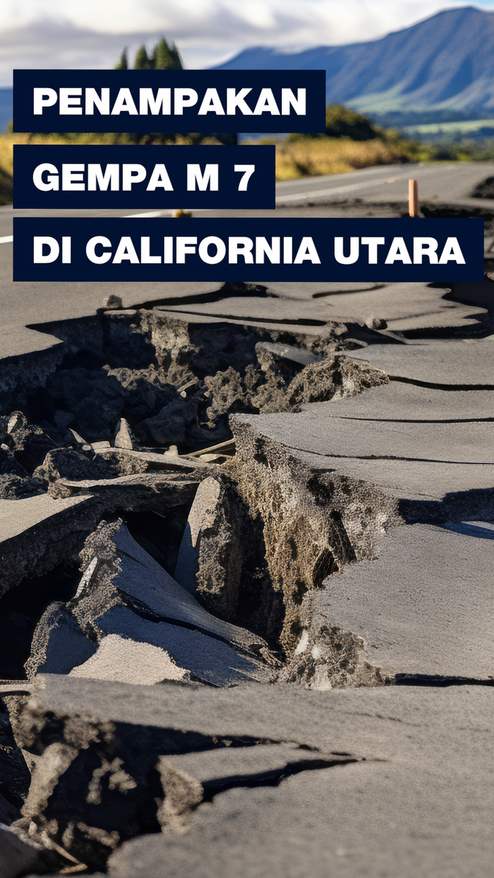 Video: Detik-detik Terjadinya Gempa M 7 di California