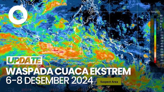 Video BMKG Minta Masyarakat Waspada Cuaca Ekstrem 6-8 Desember