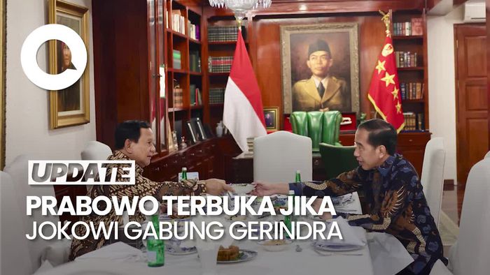 Video: Prabowo Sebut Gerindra Terbuka Jika Jokowi Ingin Gabung