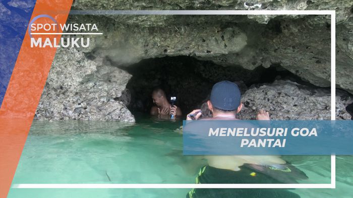 Menjelajahi Goa Karang di Pantai Letti, Maluku  