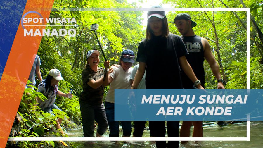 Jelajahi Keindahan Alam Menuju Sungai Aer Konde Manado
