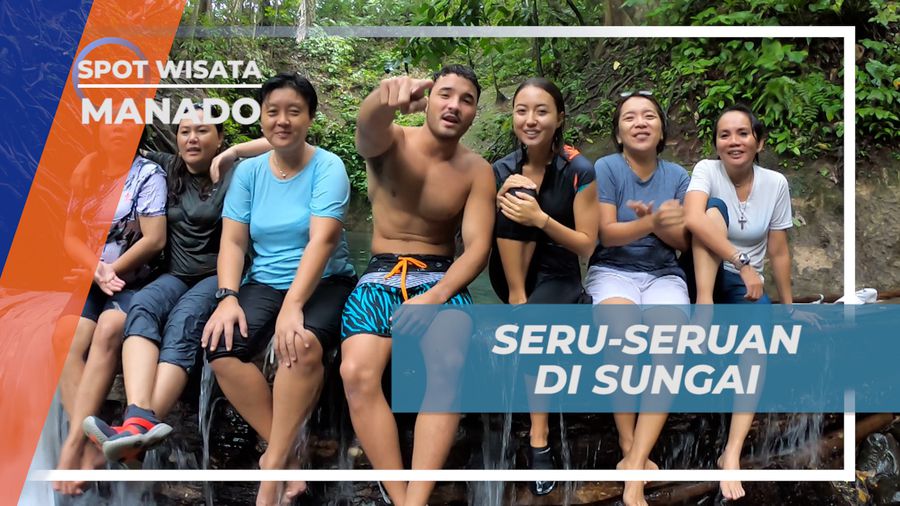 Tantang Adrenalin dengan Lompat Ke Sungai Aer Konde Manado
