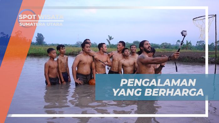 Nikmati Pengalaman Unik Bermain Bola Lumpur di Sumatera Utara