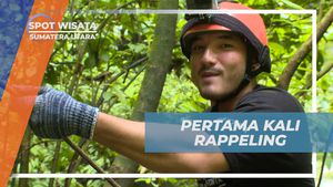 Rasakan Sensasi Pertama Kali Rappeling di Sumatera Utara