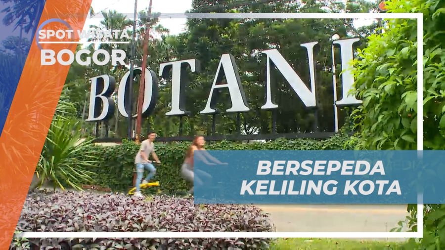 Keliling Kota Bogor dengan Serunya Bersepeda di Jalur Sepeda