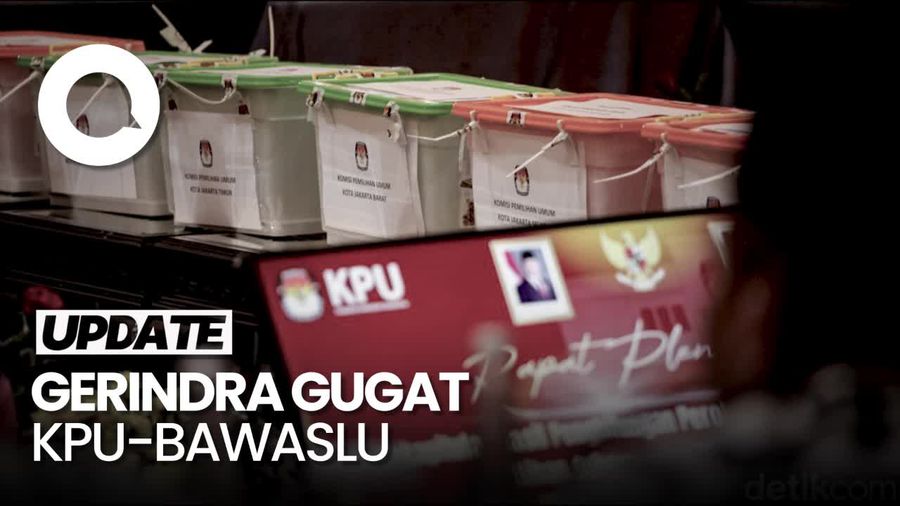 Video: Gerindra Akan Gugat KPU-Bawaslu ke MK soal Pilkada Jakarta