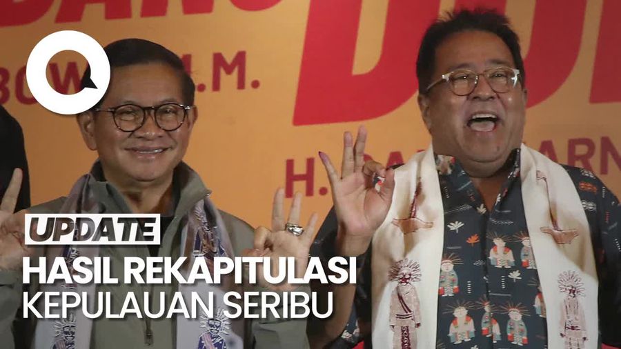 Video Pramono-Rano Unggul di Kepulauan Seribu dengan 7.456 Suara