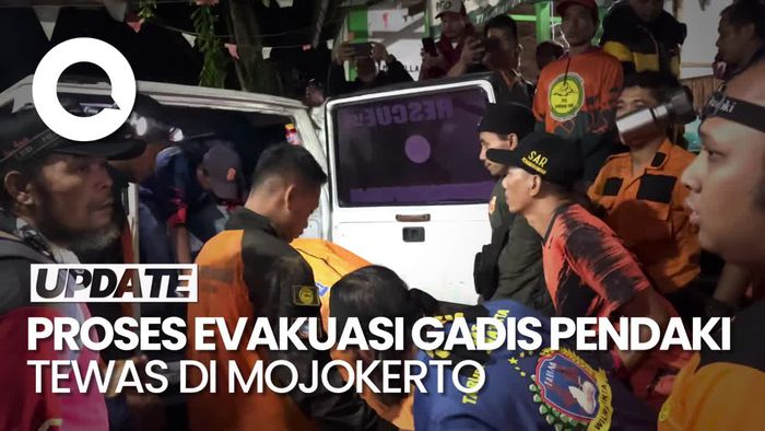 Video: Momen Evakuasi Gadis Pendaki Gunung Bekel yang Tewas Terseret Arus