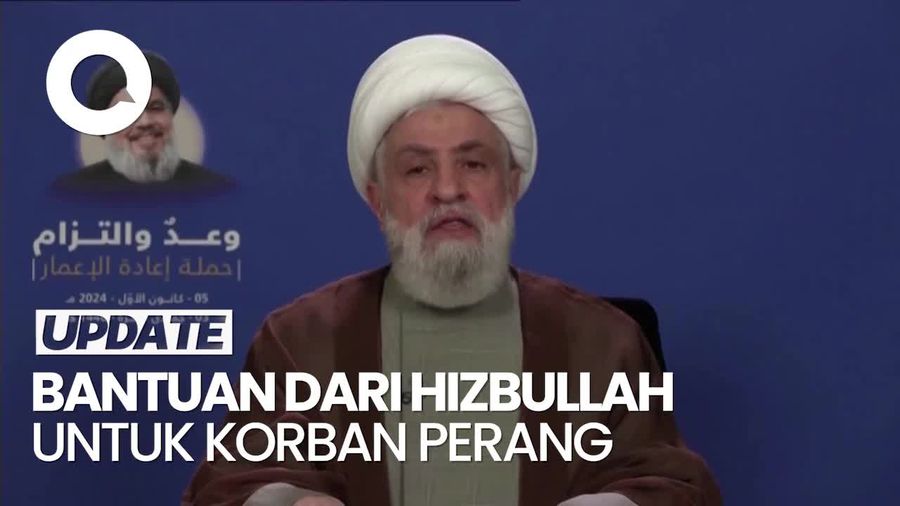  Video: Hizbullah Beri Rp 903 M Bantuan untuk Keluarga Korban Perang di Lebanon