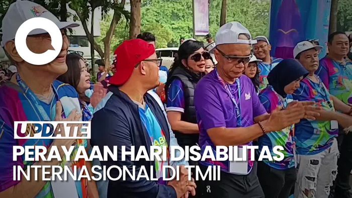 Video Reda Manthovani-Dahnil Anzar Hadiri Hari Disabilitas Internasional di TMII