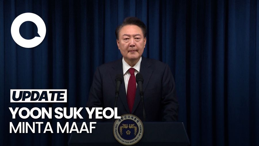 Video: Presiden Korea Selatan Minta Maaf Atas Pengumuman Darurat Militer