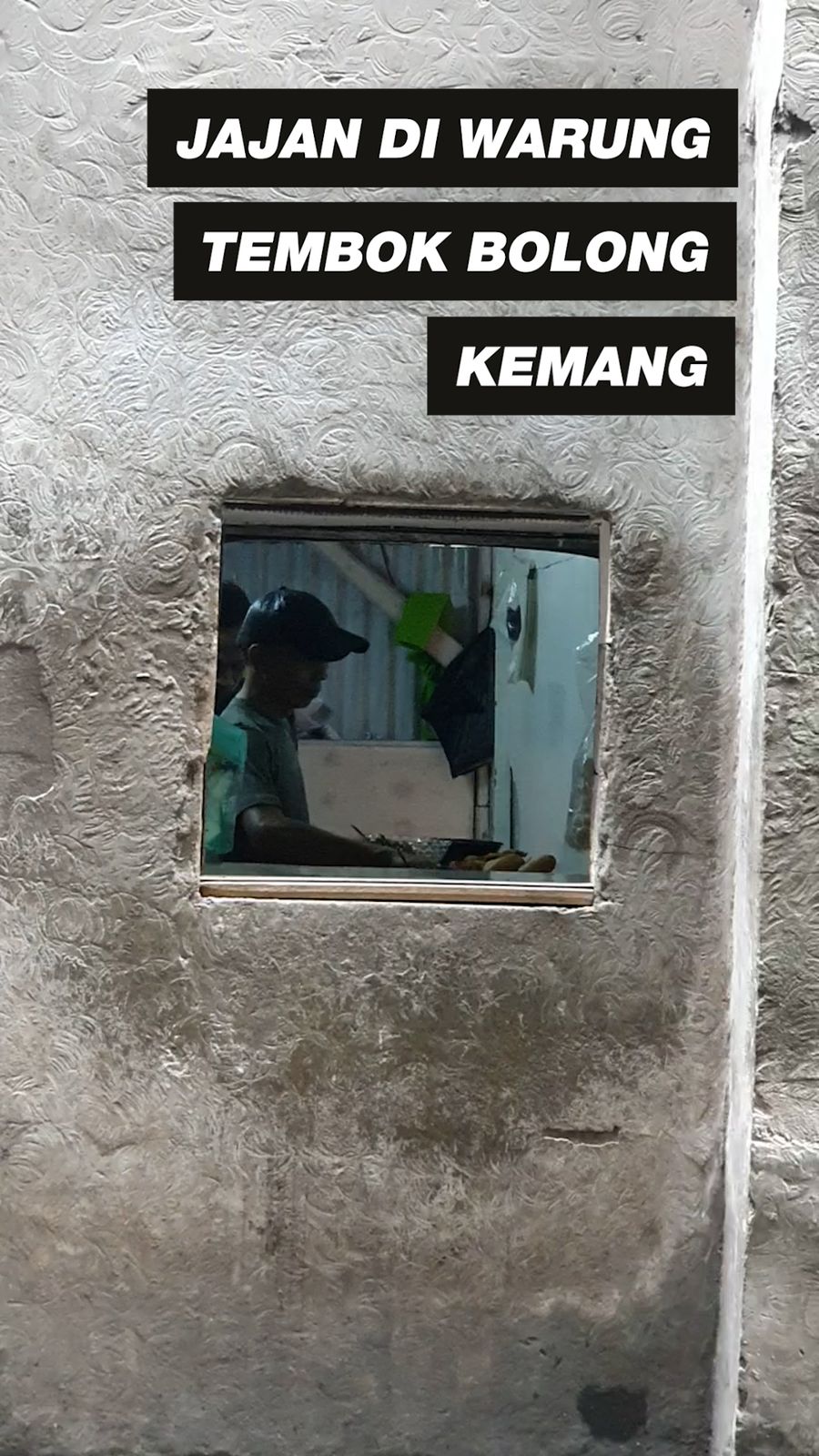 Video Pengalaman Jajan di Warung Tembok Bolong Kemang