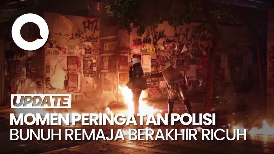 Video: Kericuhan di Yunani saat Momen Peringatan Pembunuhan Remaja oleh Polisi